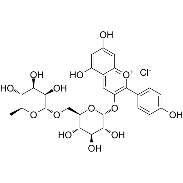 Pelargonidin-3-rutinosid 33978-17-5